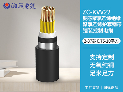 銅芯聚氯乙烯絕緣聚氯乙烯護套鋼帶鎧裝控制電纜 銅芯聚氯乙烯絕緣聚氯乙烯護套鋼帶鎧裝控制電纜